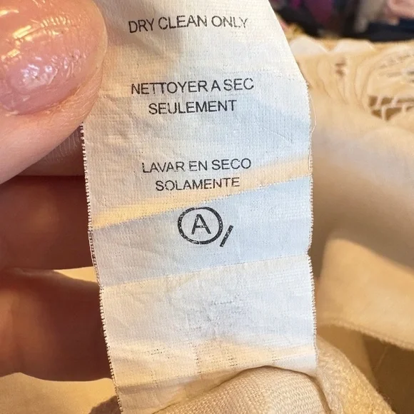 Nanette Lepore 100% Linen Embroidered Sleeveless Mixed Media Cottagecore Top - Picture 13 of 15